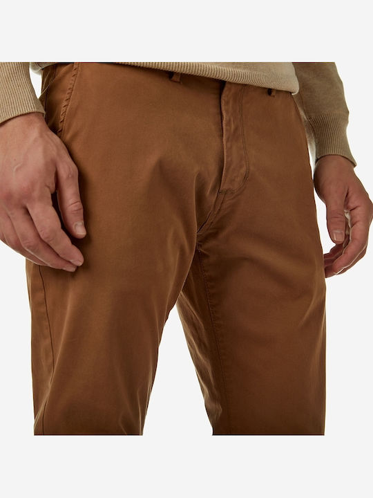 Παντελόνι Chino Ελαστικό σε Slim Εφαρμογή Camel