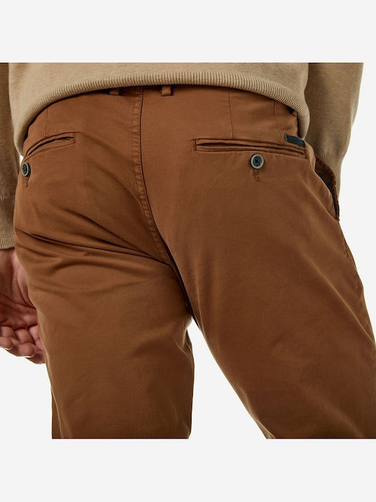 Παντελόνι Chino Ελαστικό σε Slim Εφαρμογή Camel