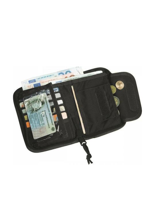 Mil Wallet Ανδρικό Πορτοφόλι Μαύρο