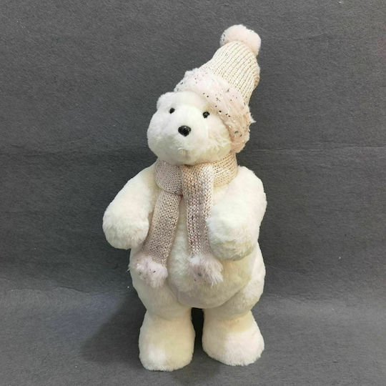 Iliadis Christmas Plush Figure Bear Pink Height 44cm