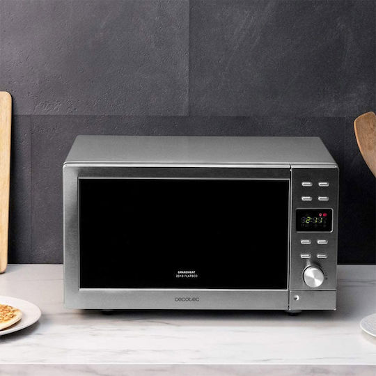 Cecotec Grandheat 2000 Microwave Oven with Grill 20lt Inox