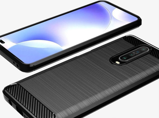 Hurtel Umschlag Rückseite Silikon Schwarz (Xiaomi Mi 10T / Mi 10T Pro)