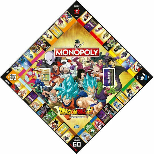 Επιτραπέζιο Παιχνίδι Monopoly Dragon Ball Super για 2-6 Παίκτες 8+ Ετών (EN) Winning Moves
