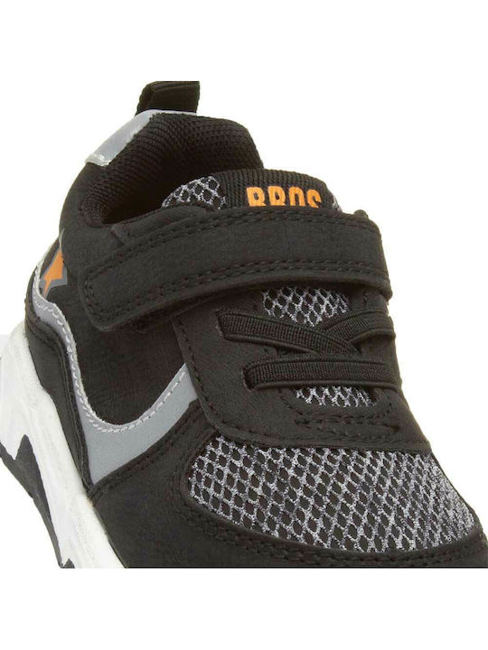 Kids Sneakers with Scratch Black