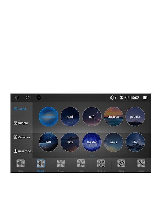 Lenovo Car-Audiosystem für Hyundai i30 2018> (Bluetooth/USB/AUX/WiFi/GPS) mit Touchscreen 9" LENOVO SSX9795_GPS