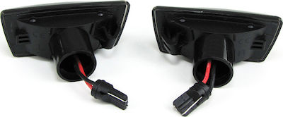 Flash for Opel Astra D Dyanamic Black Smoke 2pcs