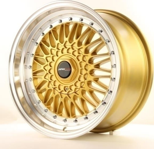 Japan Racing Wheels Jante de Aluminiu pentru Mașină JR9 17"x8.5" ET20 (5x112 out of 120.mm) Auriu JR9178592074GD