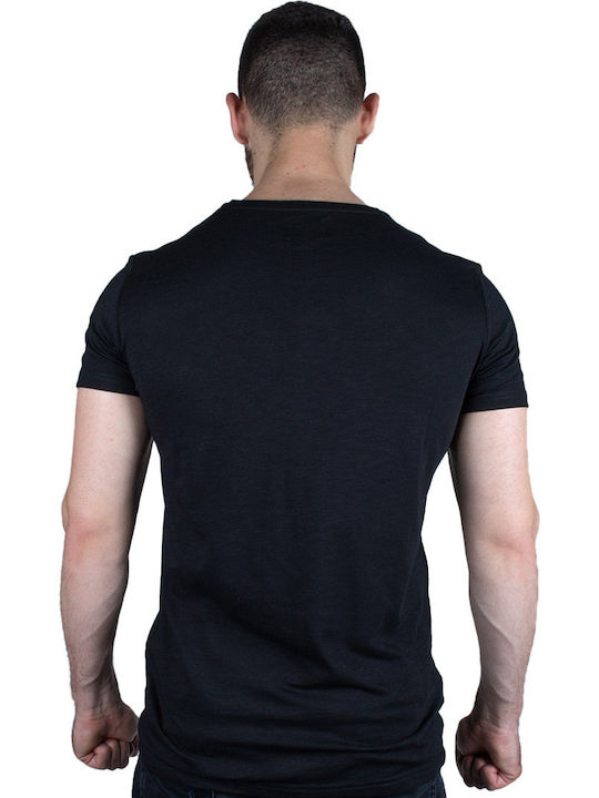 Paco & Co Men's Short Sleeve T-shirt Black