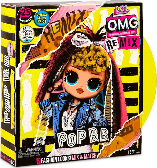 Giochi Preziosi Remix O.M.G Pop B.B. Кукла Pop B.B за 4+ години+ години