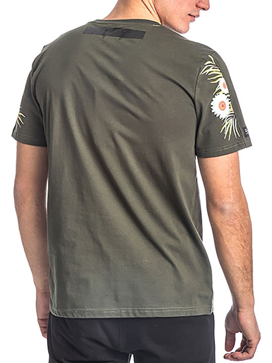 Paco & Co Men's Short Sleeve T-shirt Olive