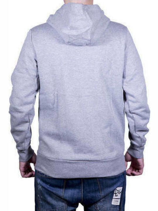 Paco & Co Herren Sweatshirt mit Kapuze Gray