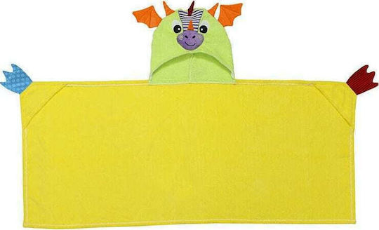 Zoocchini Baby-Badetuch mit Kapuze 127x55cm