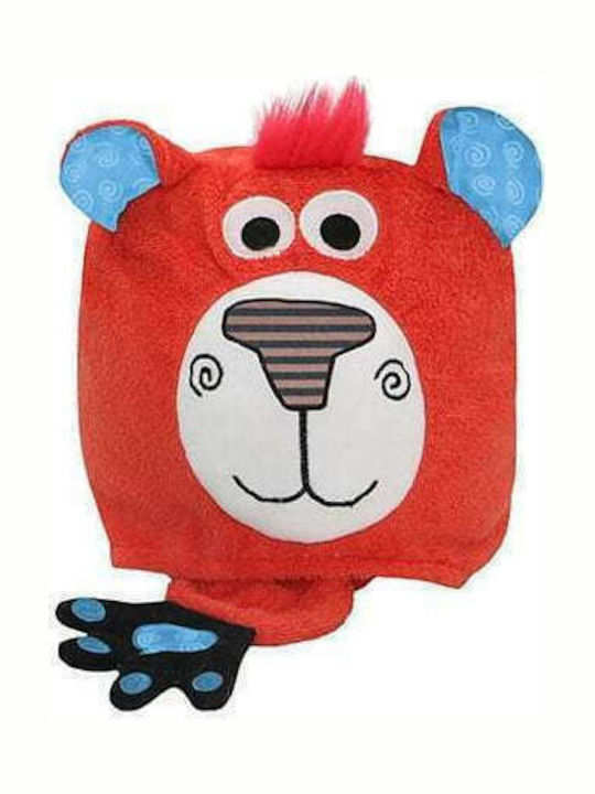 Zoocchini Baby Hooded Bath Towel Bosley The Bear Red 127x55cm
