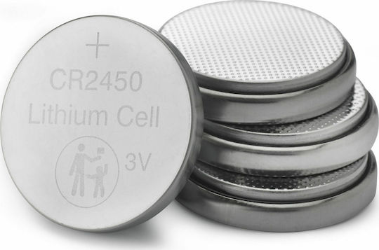 Verbatim Premium Lithium Batterien für Uhren CR2450 3V 4Stück