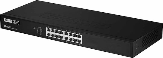 TotoLink SG24 Unmanaged L2 Switch με 24 Θύρες Gigabit (1Gbps) Ethernet