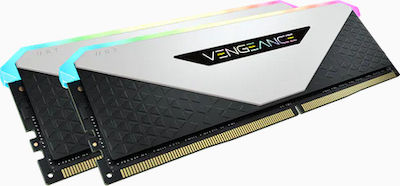 Corsair Vengeance RGB RT 16GB DDR4 RAM με 2 Modules (2x8GB) και Ταχύτητα 3600 για Desktop