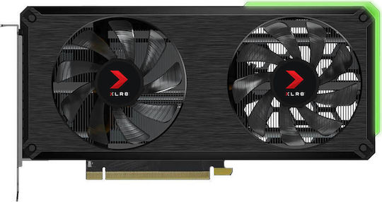 PNY GeForce RTX 3060 Ti 8GB GDDR6 XLR8 Gaming Revel EPIC-X cu ventilator dublu (LHR) Placă Grafică