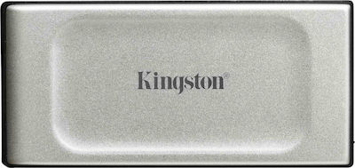 Kingston XS2000 USB-C Εξωτερικός SSD 2TB Ασημί