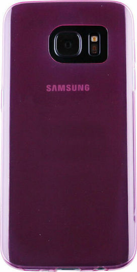 Idol 1991 Ultra Thin Back Cover Σιλικόνης 0.3mm Ροζ (Galaxy S7)