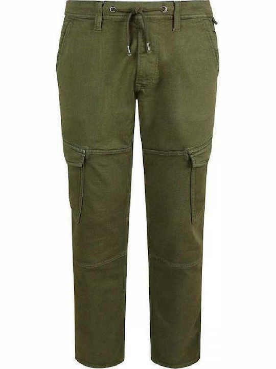 Jared Παντελόνι Cargo σε Tapered Γραμμή Χακί