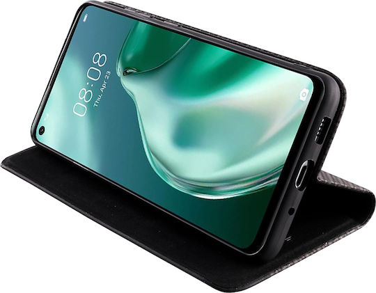 Idol 1991 Elite Anti-RFID Buchen Sie Synthetisches Leder Schwarz (Huawei P40 Lite 5G)