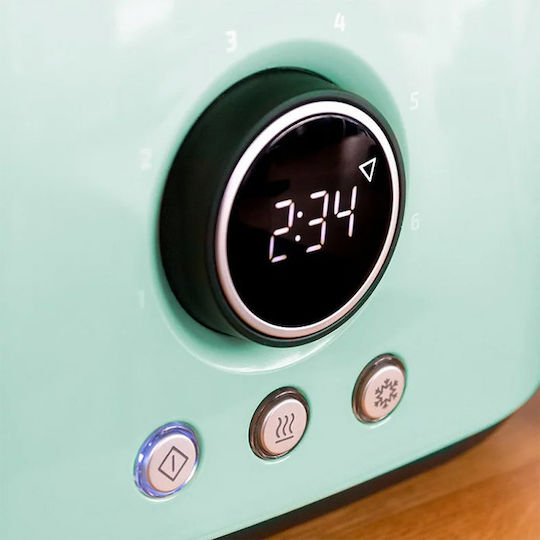 Cecotec ClassicToast 8000 Double Φρυγανιέρα 2 Θέσεων 800W Μπλε