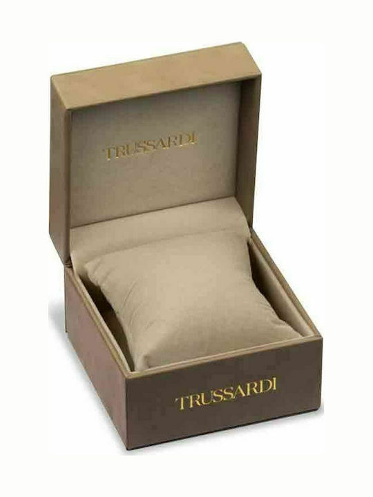 Trussardi T-Star Ceas de Damă cu Argintiu Brățară Metalică