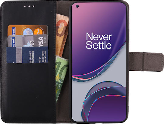 Volte-Tel Allure Magnet Wallet Δερματίνης Μαύρο (OnePlus 8T)