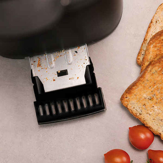 Cecotec Toast&Taste 9000 Double Prăjitor de pâine 2 sloturi 980W Negru