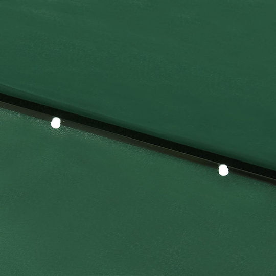 Ομπρέλα Τετράγωνη Μεταλλική Πράσινο 2x3xΥ2.47m