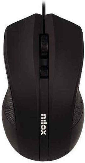 Nilox Ottico Wired Mouse Black