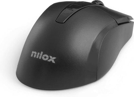 Nilox Ottico Wired Mouse Black