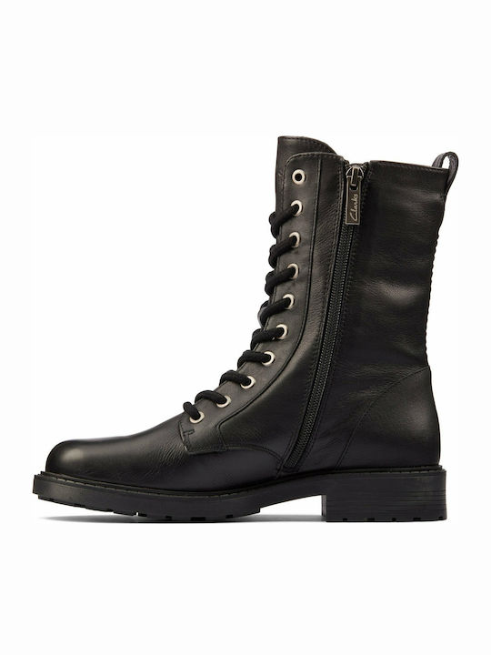 Orinoco2 Leather Women's Ankle Boots Black