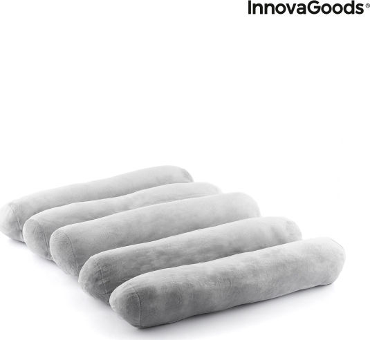 InnovaGoods Rollow Seat Pillow 60x60x8.5cm In Gray Color V0103310