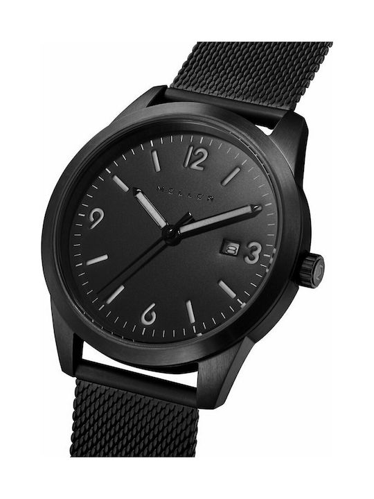 Meller Luwo Watch with Metal Bracelet All Black 10NN-2BLACK