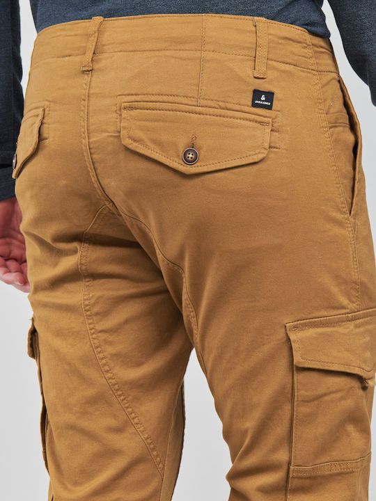 Trousers Chino Elastic in Tapered Line Rubber