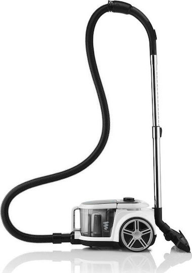 ETA Stormy Home Ηλεκτρική Σκούπα 800W με Κάδο 2.2lt Λευκή