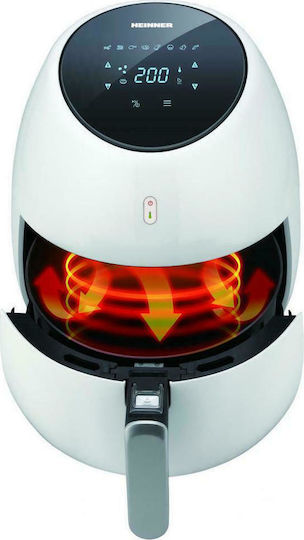 Heinner Heißluftfritteuse 5Es Weiß HAF-B2000WH