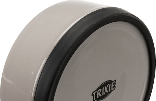 Trixie Ceramic Керамика Купа Храна & Вода за Куче & Котка с Основа 750мл 16см в Сив Цвят