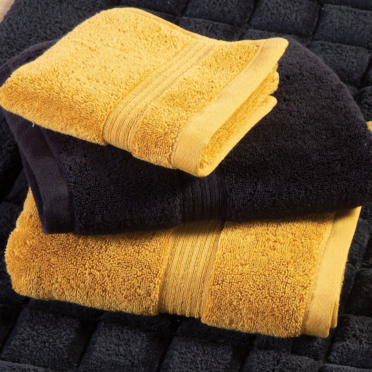 Nef-Nef Homeware Geschirrtuch Aegean 50x100εκ. Mustard Gewicht 705gr/m²