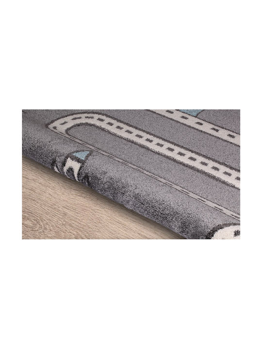 Newplan 263 Παιδικό Χαλί Γκρι 150x150cm Πάχους 12mm
