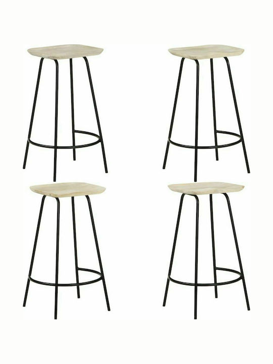 Stool for Bar Outdoor Mango 38x36x74cm