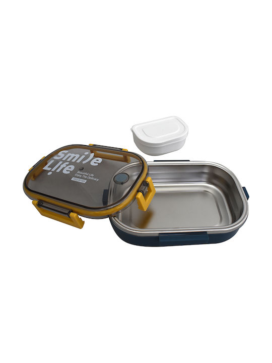Tedemei Δοχείο Φαγητού Inox Θερμός Μπλε 710ml