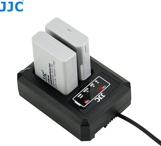 JJC Double Battery Charger DCH-ENEL14A Compatible with Nikon