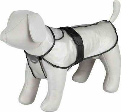 Trixie Tarbes Hundemantel Wasserdicht Transparent mit Rückenlänge 38 cm. 3002