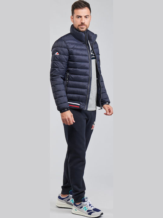 Fuji Winter Jacket Puffer Navy Blue
