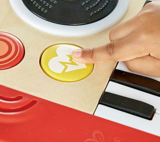 Hape Set de Instrumente Muzicale DJ & Consolă Muzicală cu Clape pentru 1+ Ani