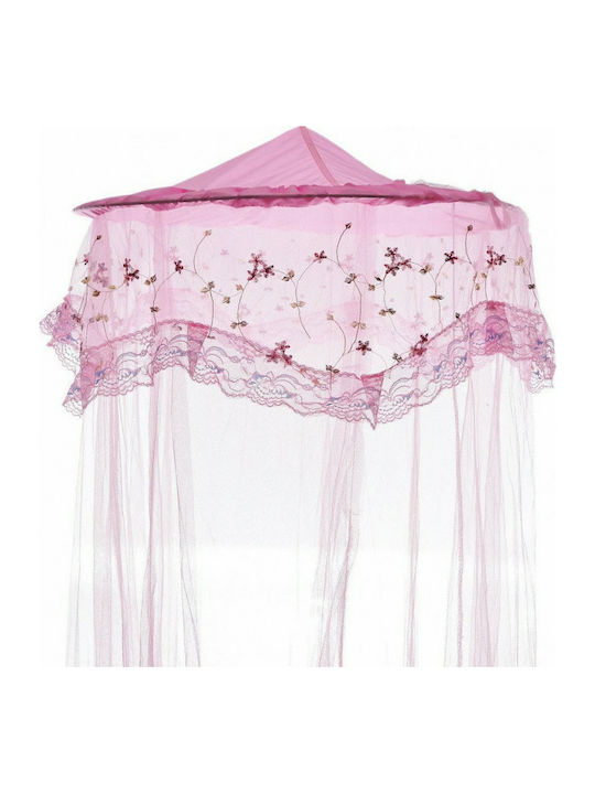 Tulle Baby Crib Mosquito Net Romantic House 260cm Pink