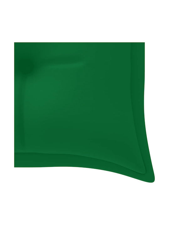 vidaXL Garden Swing Cushion with Backrest Green 150x50cm