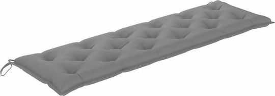 vidaXL Възглавница за Градинска Люлка Сив 180x50см. 315029